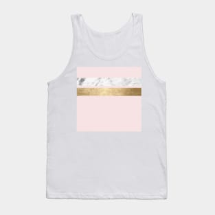 Baby doll - blush pink marble Tank Top